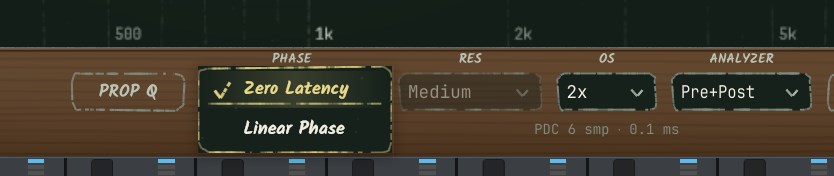 Blackboard EQ toolbar