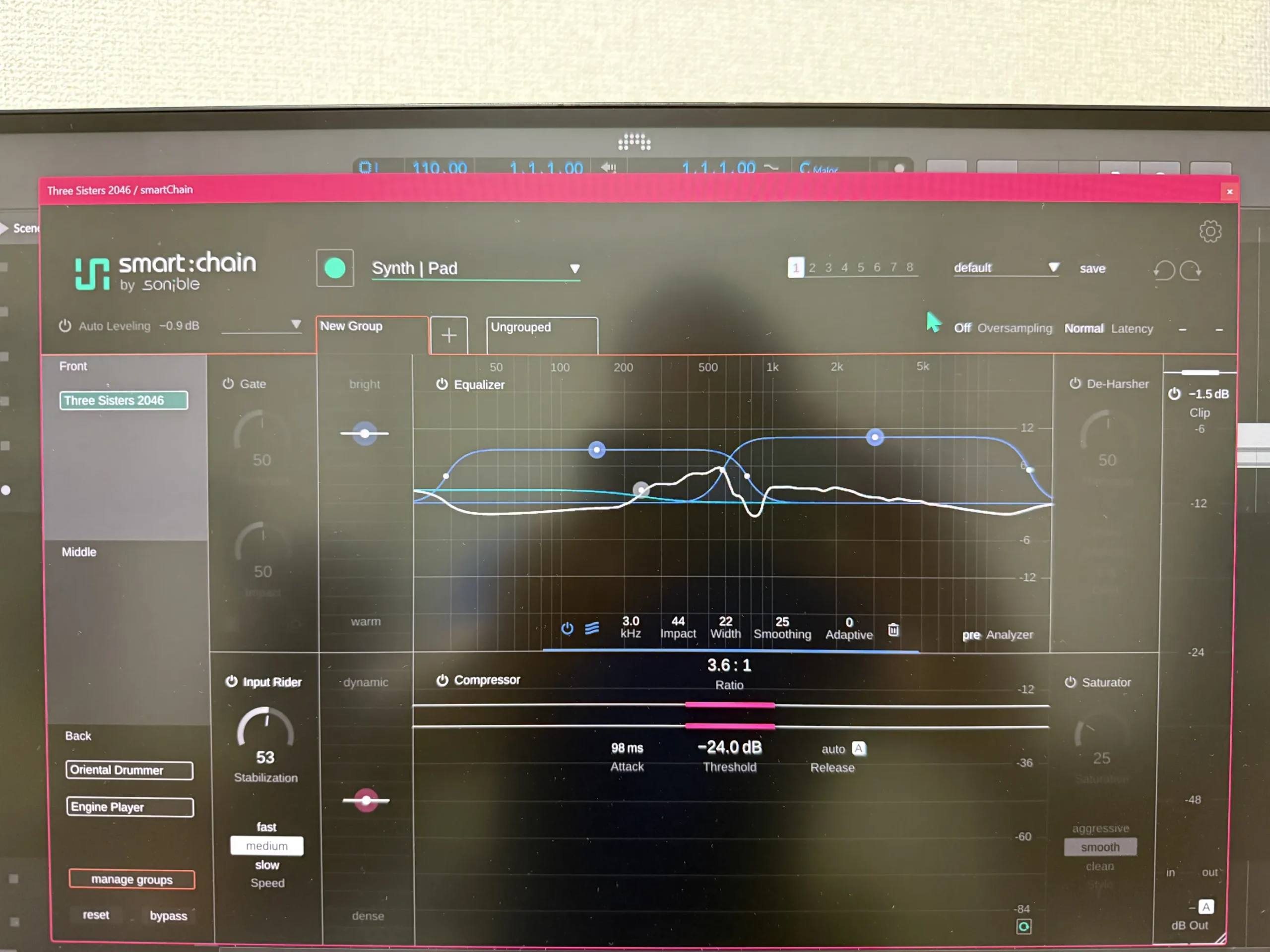 Sonible smart:chain workflow